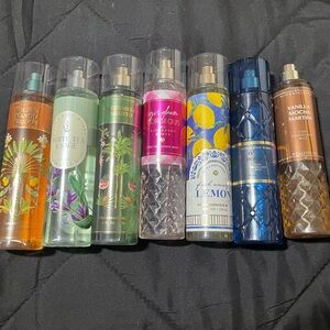 Bath and Body miscellaneous body sprays-new Selling individual or as a group. Pr